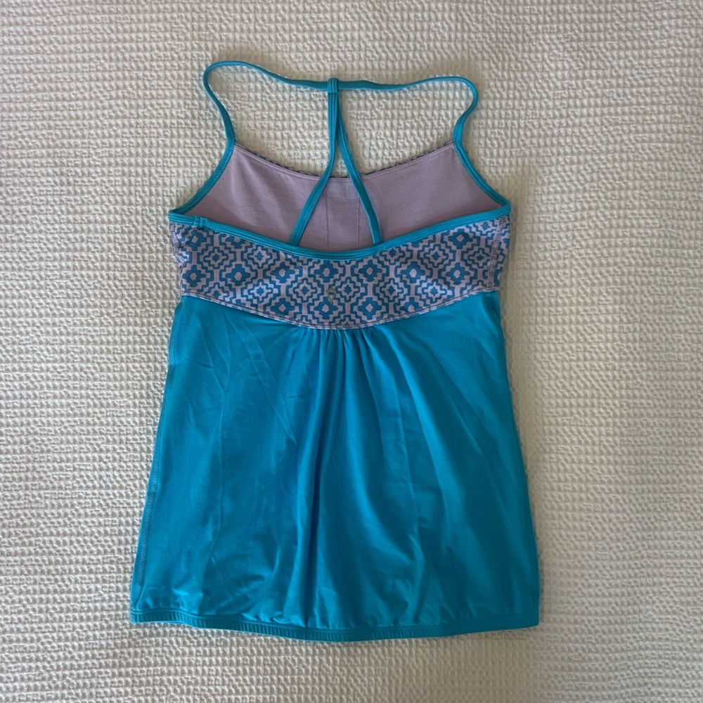 Ivivva Blue Racerback Tank Top - Picture 2 of 6